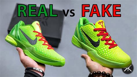 best fake kobe shoes|kobe reverse grinch real.